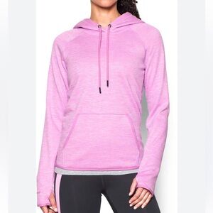 Under Armour Heathered Pink Pullover Hoodie Size Medium